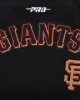 San Francisco Giants Game Day Classics Black Varsity Wool/Leather Jacket