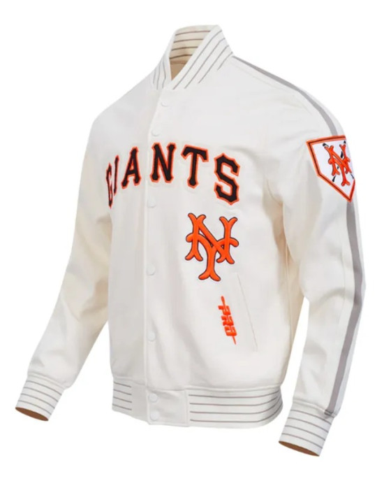 San Francisco Giants Logo Game Day Eggshell Jacket