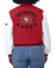 Scarlet/White San Francisco 49ers Varsity Full-Zip Jacket Scarlet/White San Francisco 49ers Varsity Full-Zip Jacket