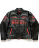 Schumacher Ferrari Black & Red Leather Jacket Schumacher Ferrari Black & Red Leather Jacket