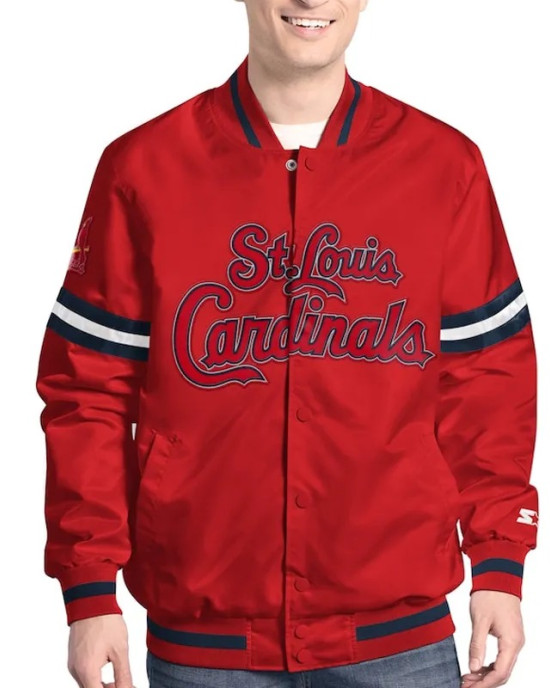 Scout St. Louis Cardinals Varsity Satin Jacket