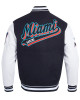 Script Tail Miami Marlins Classic Rib Varsity Jacket Script Tail Miami Marlins Classic Rib Varsity Jacket