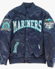Seattle Mariners Crest Satin Jacket Seattle Mariners Crest Satin Jacket