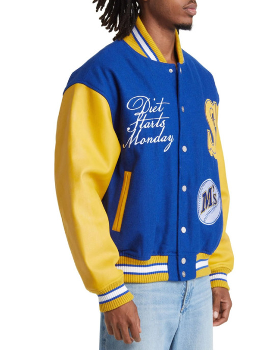 Seattle Mariners Diet Starts Monday Varsity Jacket
