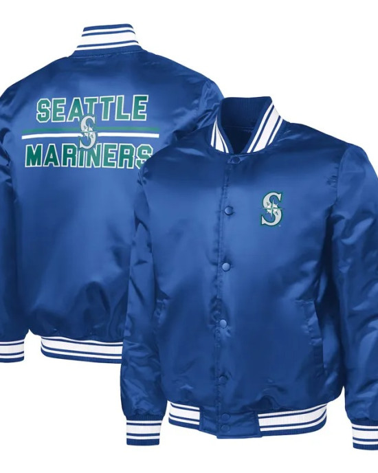 Seattle Mariners Home Plate Printed Graphic Jacket