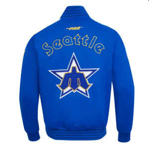 Seattle Mariners Logo Game Day Royal Jacket