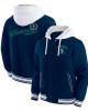Seattle Mariners Navy Cotton Hooded Jacket