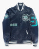 Seattle Mariners Olde Time Navy Satin Jacket