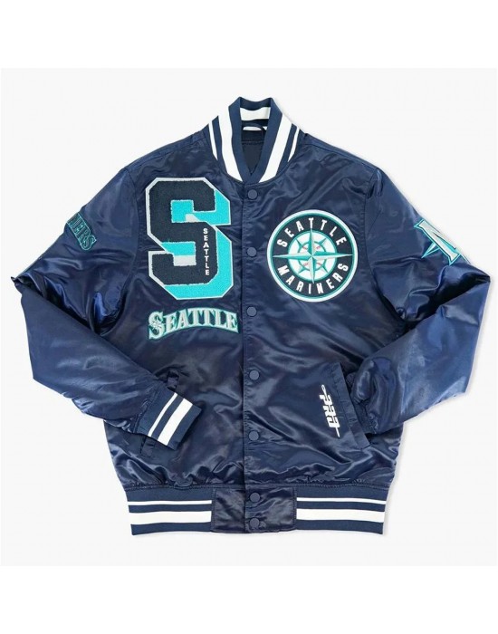 Seattle Mariners Sluggers Satin Jacket
