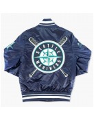 Seattle Mariners Sluggers Satin Jacket