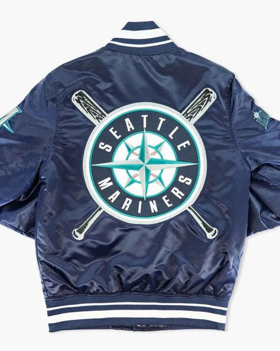 Seattle Mariners Sluggers Satin Jacket Seattle Mariners Sluggers Satin Jacket