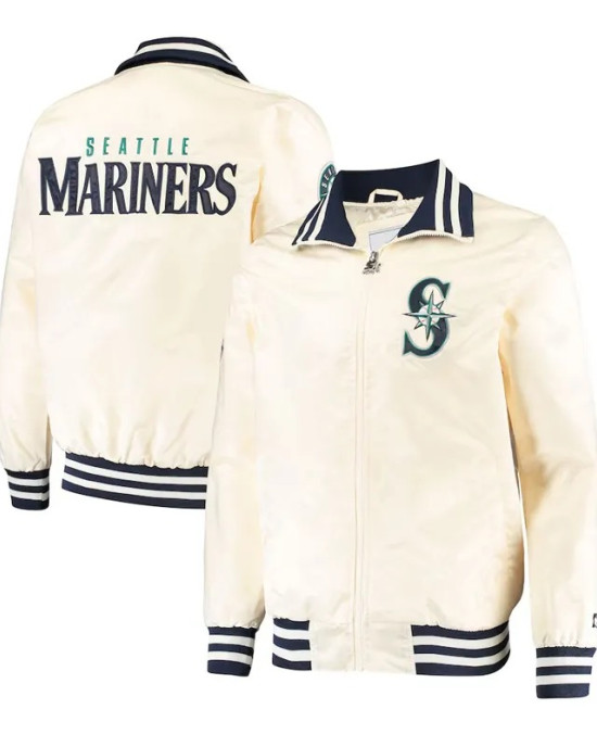 Seattle Mariners The Captain II Cream Jacket