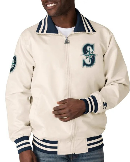 Seattle Mariners The Captain II Cream Jacket