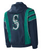 Seattle Mariners The Diamond Navy Satin Jacket
