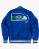 Seattle Seahawks Cream Throwback Classic Jacket Seattle Seahawks Cream Throwback Classic Jacket