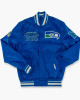 Seattle Seahawks Cream Throwback Classic Jacket Seattle Seahawks Cream Throwback Classic Jacket