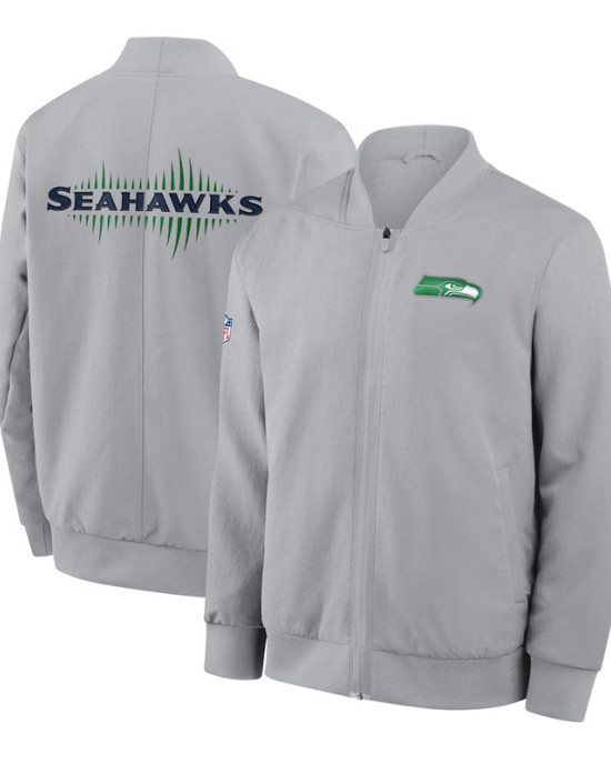 Seattle Seahawks Sideline Full-Zip Bomber Jacket