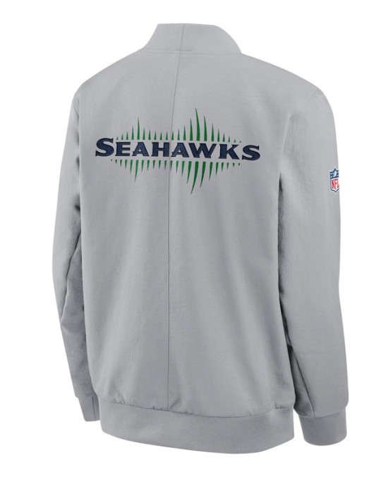 Seattle Seahawks Sideline Full-Zip Bomber Jacket
