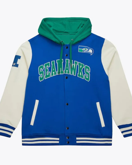 Seattle Seahawks Sideline Varsity Fleece Jacket