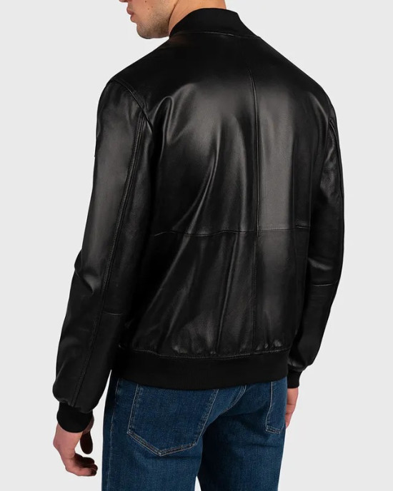 Sebastian Maniscalco Bookie Leather Jacket
