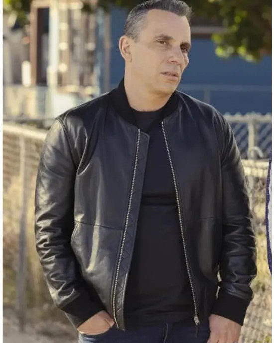 Sebastian Maniscalco Bookie Leather Jacket