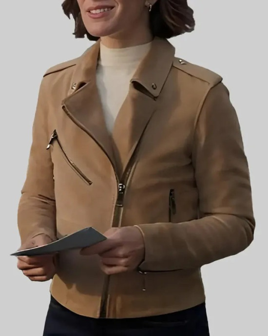 Shenae Grimes-Beech Love of the Irish Suede Jacket