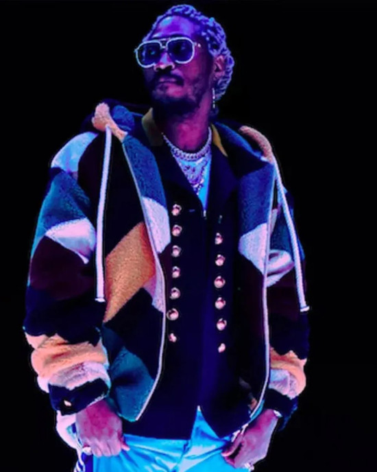Sherpa Hoodie Life is Good Future