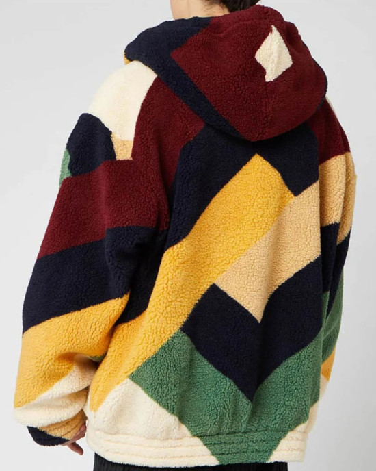 Sherpa Hoodie Life is Good Future