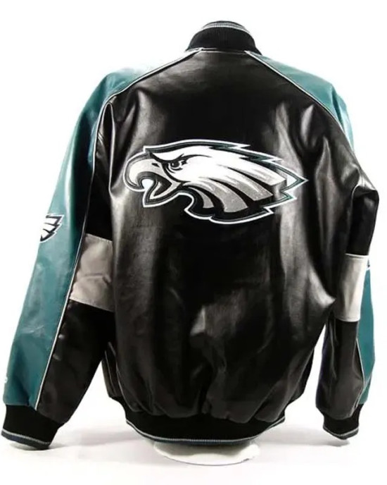 Shooter Mark Wahlberg Philadelphia Eagles Leather Jacket