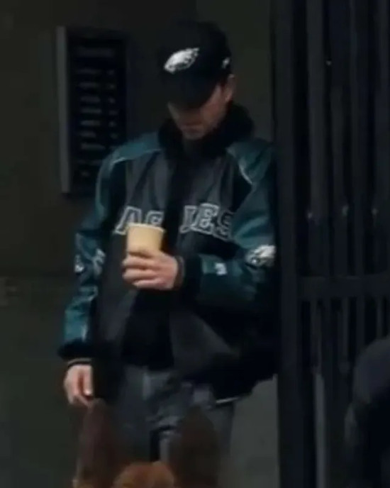 Shooter Mark Wahlberg Philadelphia Eagles Leather Jacket