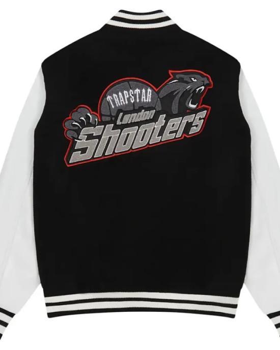 Shooters Trapstar Letterman Varsity Jacket Shooters Trapstar Letterman Varsity Jacket