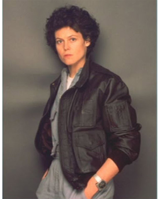 Sigourney Weaver Alien Leather Jacket Sigourney Weaver Alien Leather Jacket
