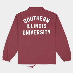 SIU Salukis Retro Barking Saluki Coaches Jacket