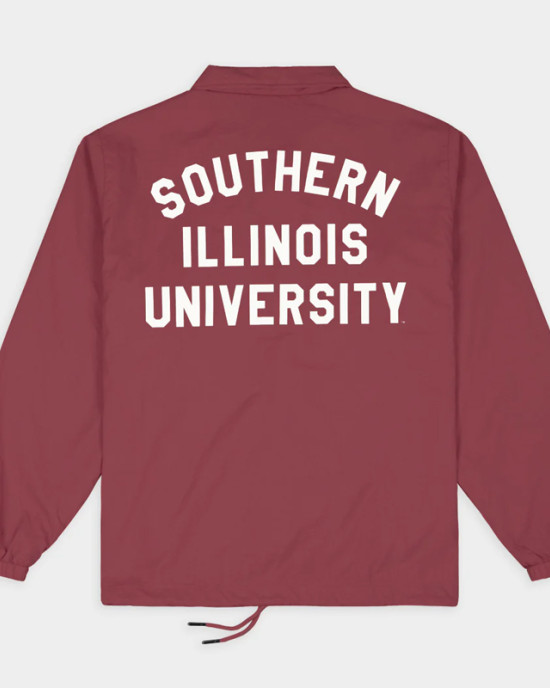 SIU Salukis Retro Barking Saluki Coaches Jacket SIU Salukis Retro Barking Saluki Coaches Jacket