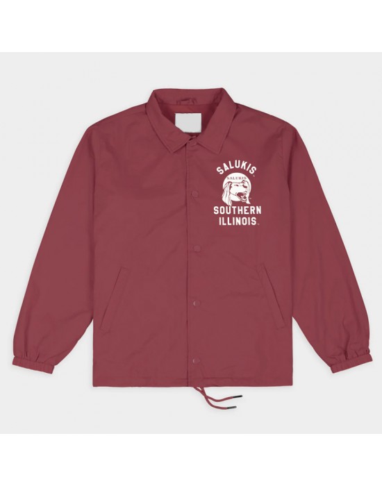 SIU Salukis Retro Barking Saluki Coaches Jacket