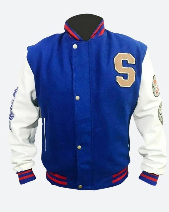 Sonic the Hedgehog Letterman Varsity Jacket Sonic the Hedgehog Letterman Varsity Jacket