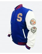 Sonic the Hedgehog Letterman Varsity Jacket