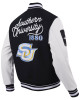 Southern University Jaguars Black and White Varsity Jacket Southern University Jaguars Black and White Varsity Jacket