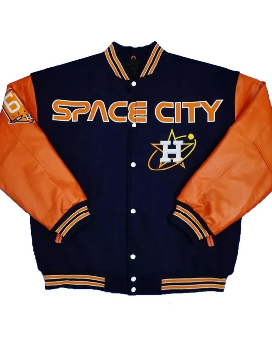Space City Houston Astros Varsity Jacket Space City Houston Astros Varsity Jacket
