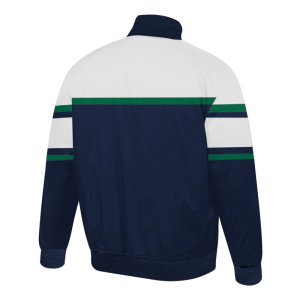 Special Script Dallas Mavericks Navy and White Jacket