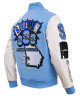 Spelman College Jaguars Blue Wool Varsity Jacket Spelman College Jaguars Blue Wool Varsity Jacket
