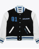 Spelman College Jaguars Homecoming Black Varsity Jacket Spelman College Jaguars Homecoming Black Varsity Jacket