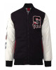 St Kilda Saints Collegiate Black and White Varsity Jacket St Kilda Saints Collegiate Black and White Varsity Jacket