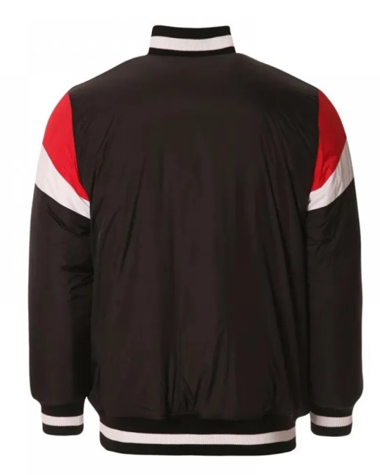 St Kilda Saints Fan Black Varsity Jacket