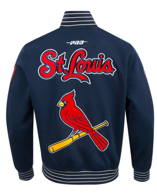 St. Louis Cardinals Current Logo Game Day Navy Jacket