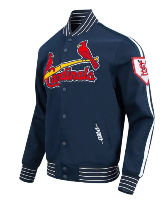 St. Louis Cardinals Current Logo Game Day Navy Jacket
