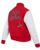 St. Louis Cardinals Game Day Classics Red Varsity Wool/Leather Jacket St. Louis Cardinals Game Day Classics Red Varsity Wool/Leather Jacket