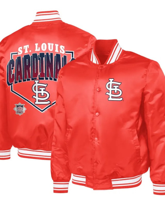 St. Louis Cardinals Home Plate Printed Graphic Jacket
