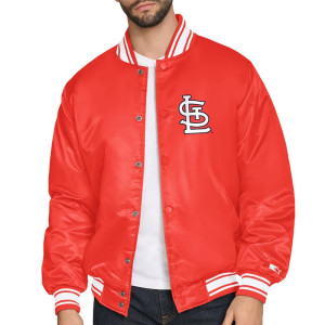St. Louis Cardinals Home Plate Printed Graphic Jacket