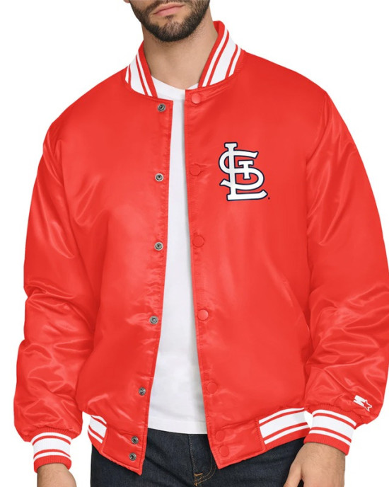 St. Louis Cardinals Home Plate Printed Graphic Jacket